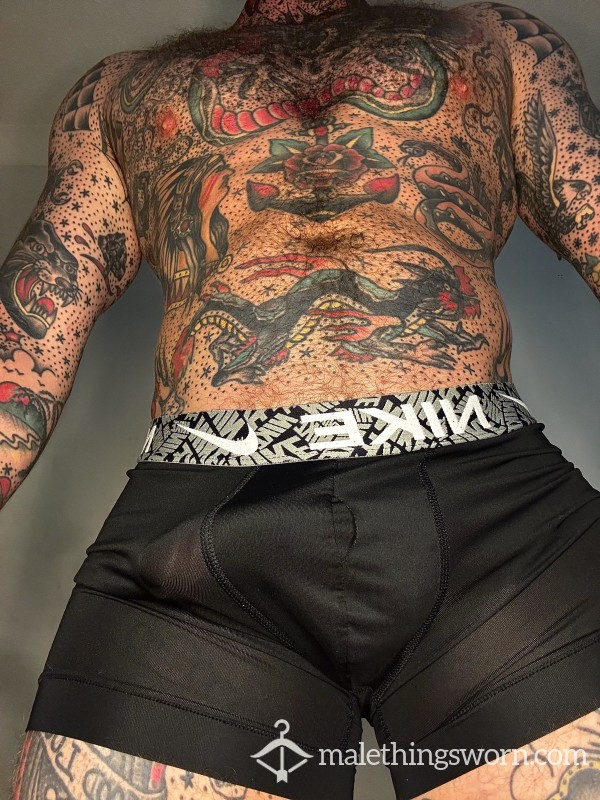 Alpha’s Sweaty Nike Gym Boxers 😈