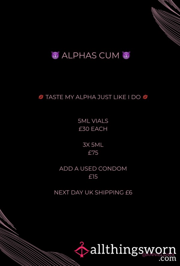 😈 Alphas Vials 😈