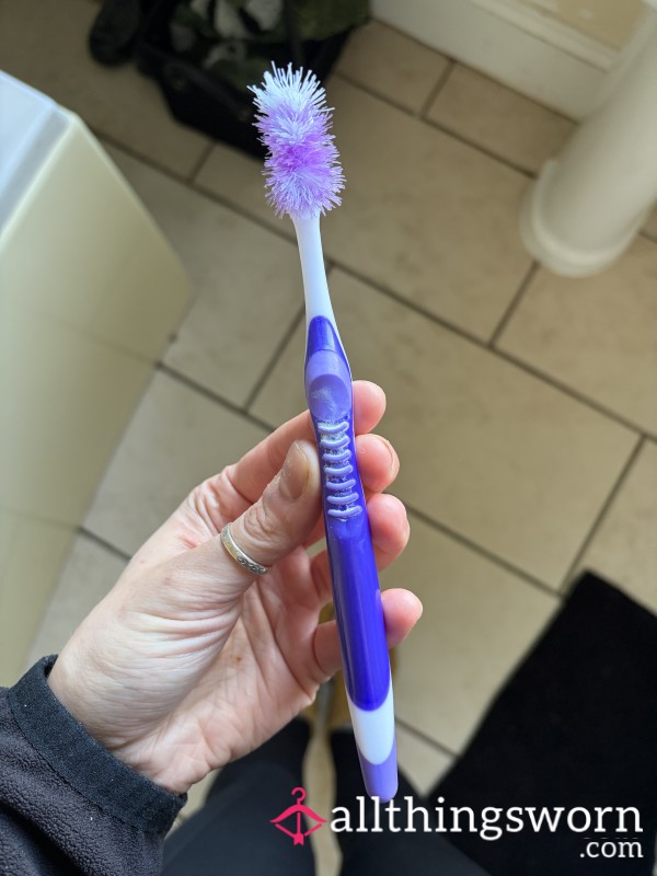 Alpha’s Well Used Toothbrush