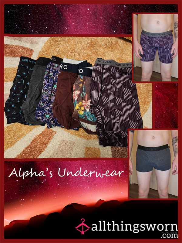 🍆 Alpha's Worn Underwear 🍆