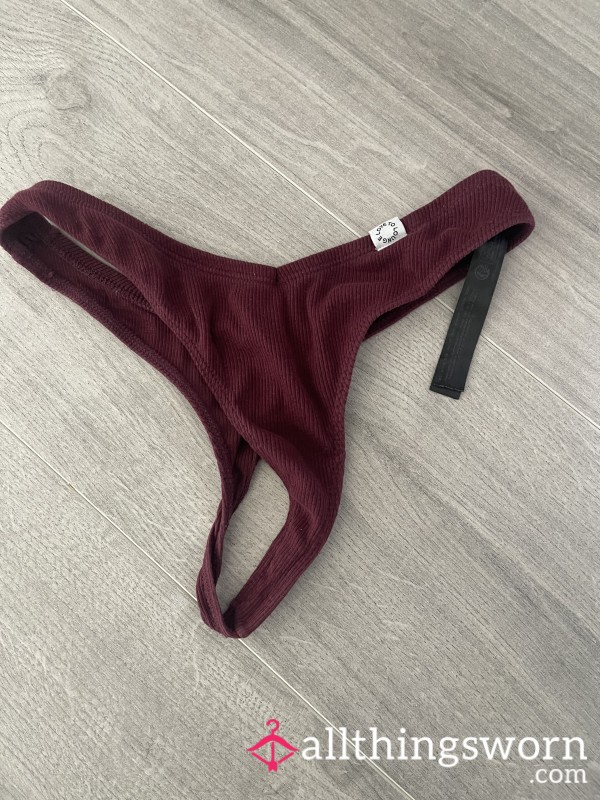 Already Worn Thong