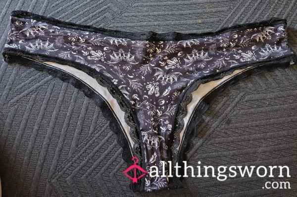 Alternative Black And White Panties