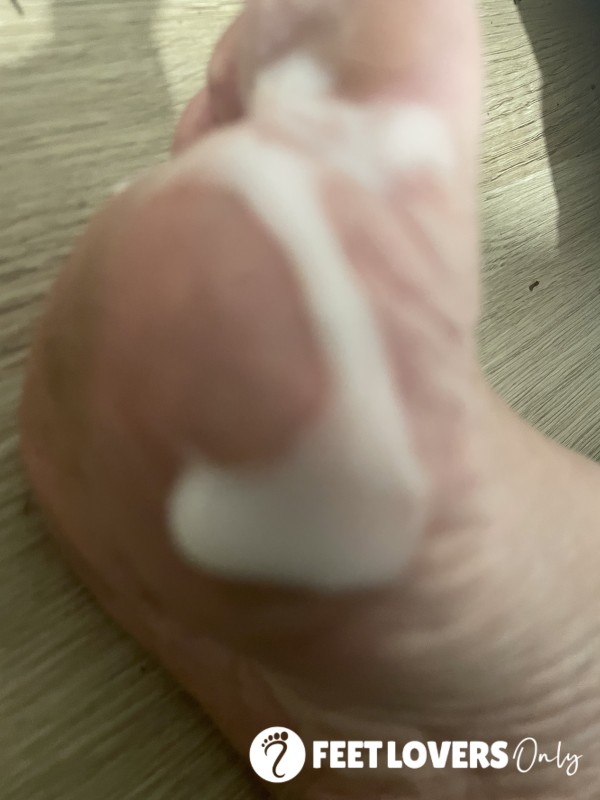 Amazing Intense Feet Rubbing With C*m Lube