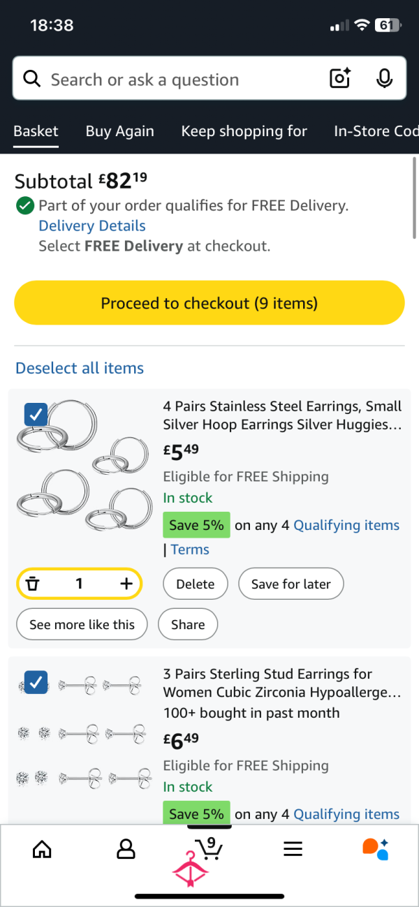 Amazon Basket