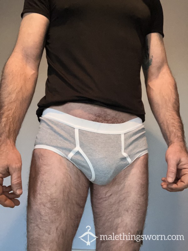 American Apparel Grey Briefs