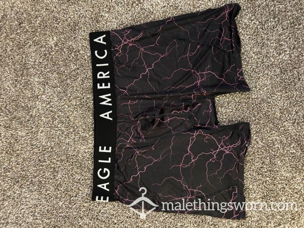 AMERICAN EAGLE - Black And Pink - Boxer Briefs