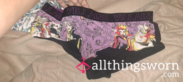 An Older Pair Of My Favorite Disney Villans Panties