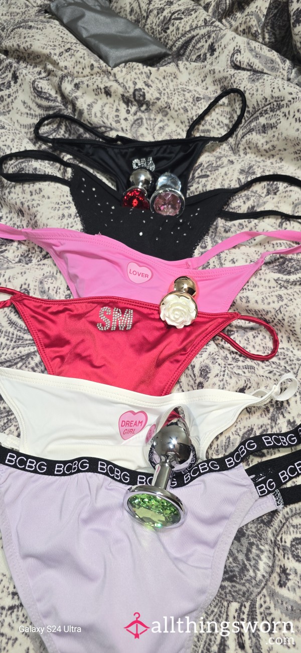 A**l PLUGS,  AND THONGS.  Pick A Toy And Undie. I'll Wear It And Send It To You. The Set Is 225, Single One Is 125.