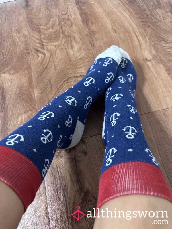 Anchor Boot Socks
