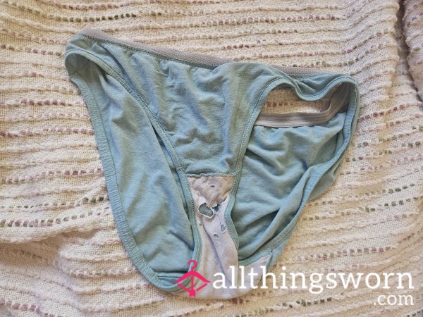 Ancient Worn Panties Size 7 Hanes