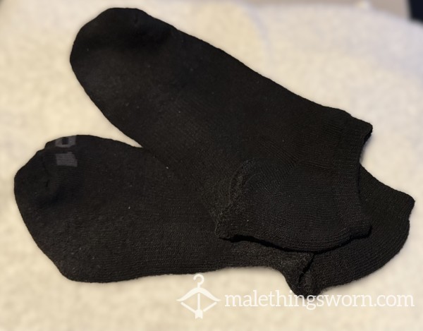 AND1 No Show Socks - Black - Men's Size 6-12.5 (25)