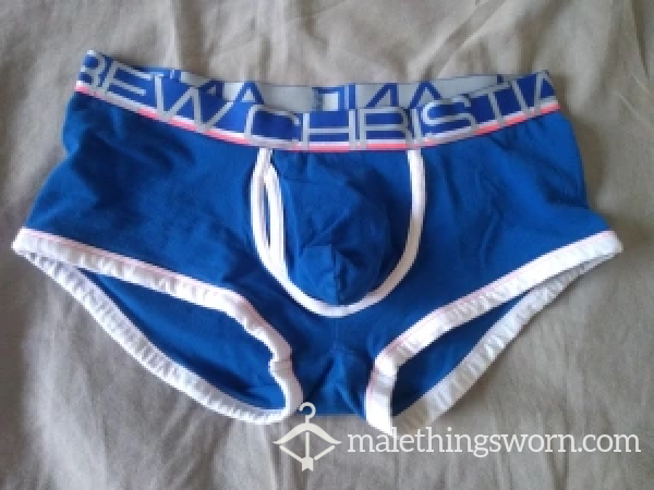 Andrew Christian – Fly Tagless Boxer – Royal – M
