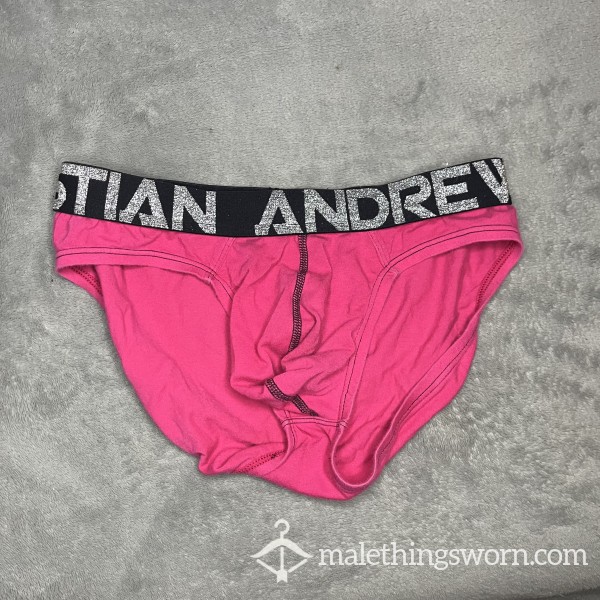 Andrew Christian Hot Pink Briefs