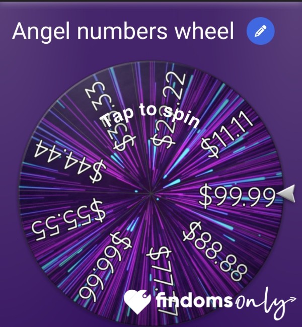 Angel Numbers Wheel ✨