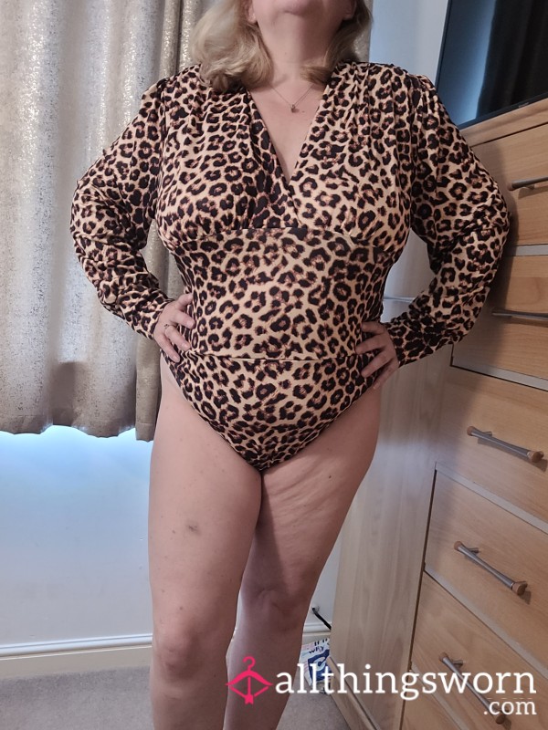 Animal Print Bodysuit