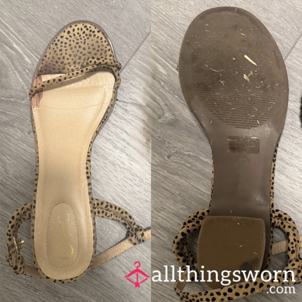 Animal Print Sandals