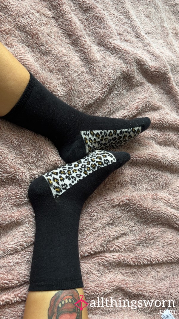 Animal Print Socks