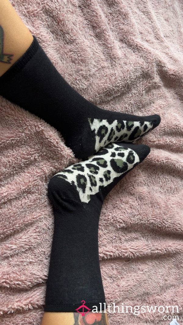 Animal Print Socks
