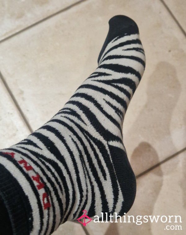 Animal Print Socks, Worn For 35 Hours....so Far🧦