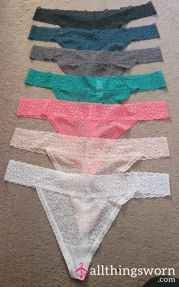 Animal Print Thongs