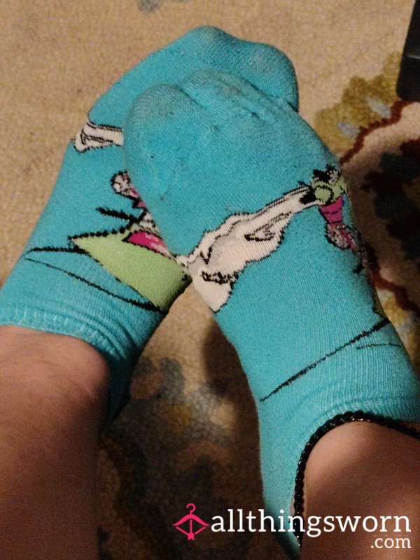 Animated Socks Blue