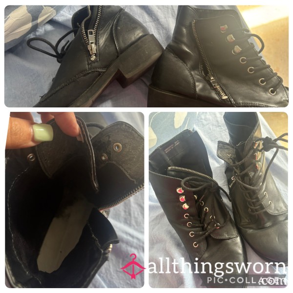 Ankle Boots Well Worn
