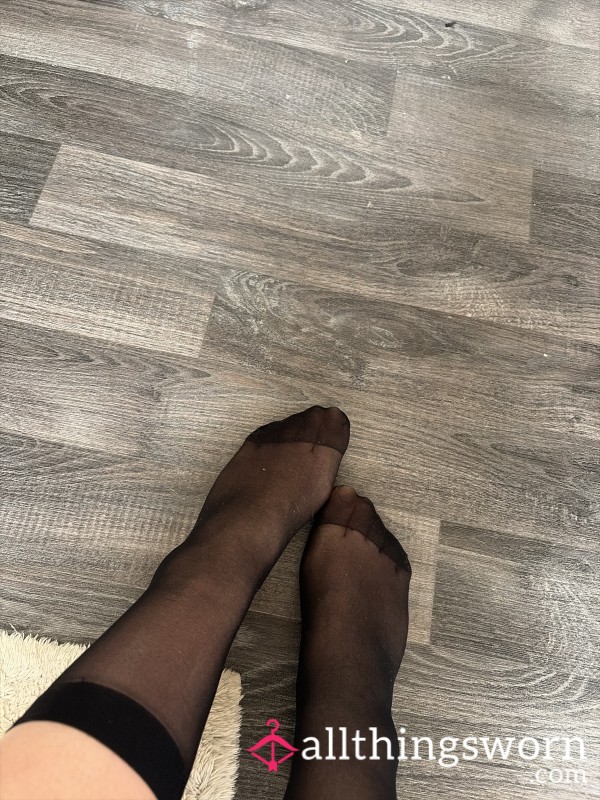 Ankle Sheer Socks - To Be Worn 24 Hours 🕰️ 👃