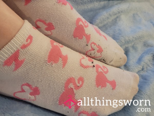 Ankle Socks - Holey & Lint Covered Smelly Socks