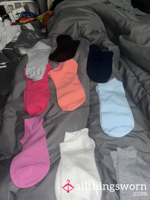 Ankle Socks In Different Colors