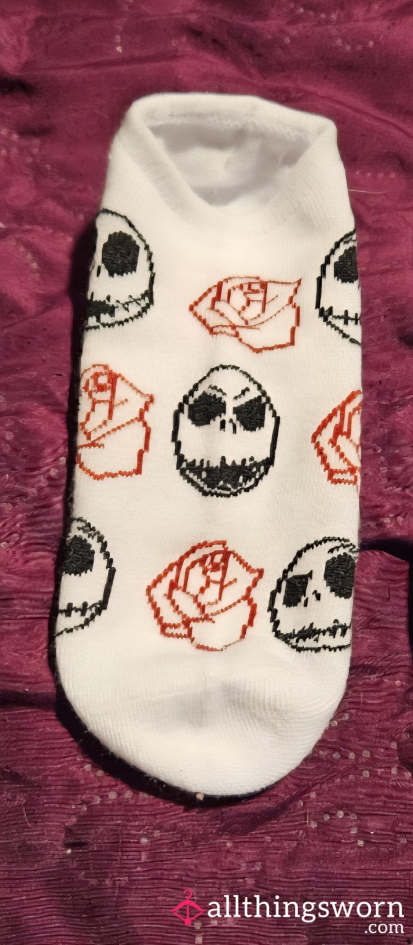 Ankle Socks - Nightmare Before Christmas, White