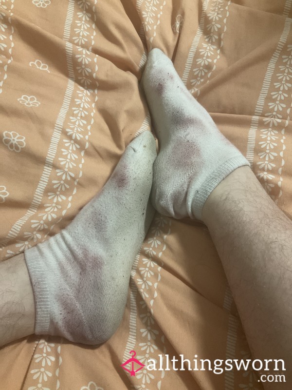 Vinegary Stench Ankle Socks Worn All Day In Hot Weather And Doc Martens For You