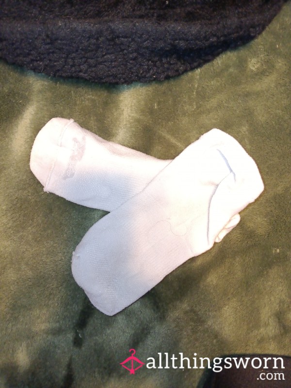 Ankle Socks Worn White