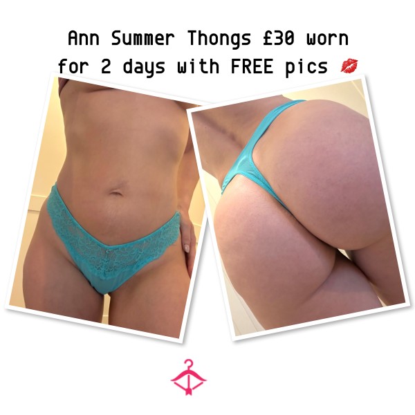 Ann Summer Teal Th My Worn For 2 Days With FREE Pics And Video Clip