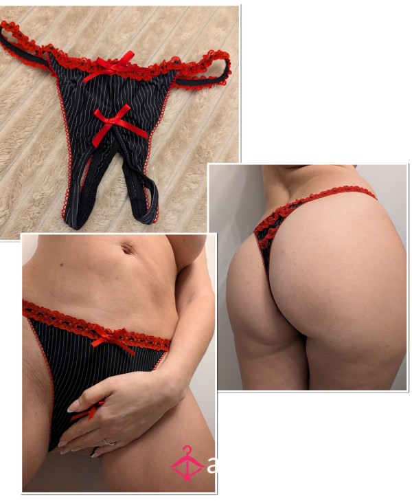 Ann Summers Crotchless Thongs
