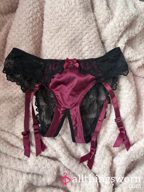Ann Summers Lace Crotchless - Well-Used