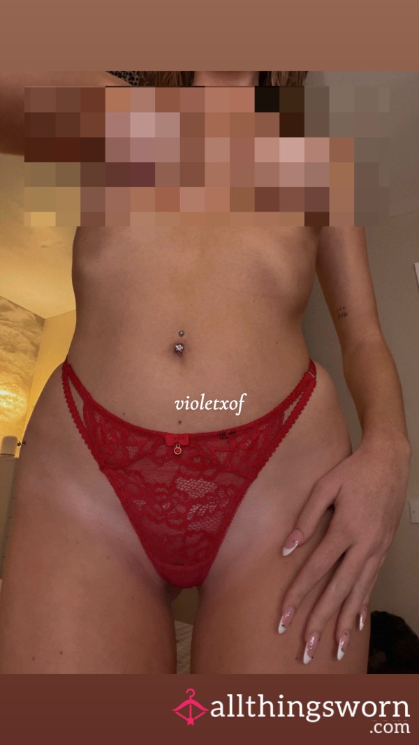 Ann Summers Red Thong