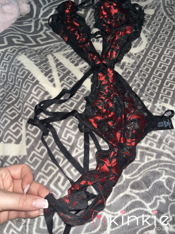 Ann Summers S**y Lingerie Crotchless Stains