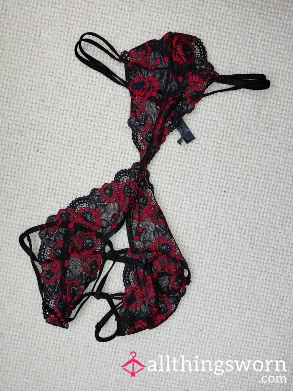 Ann Summers S**y Red Lace Lingerie