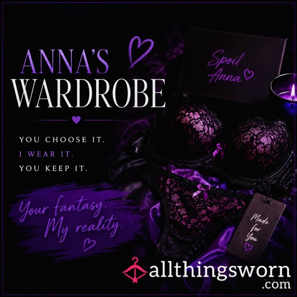 🖤 Anna’s Wardrobe 🖤  You Choose It. I Wear It. You Keep It.