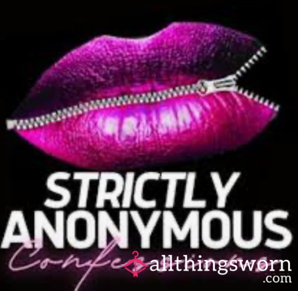 🔒 Anonymous Confessions Call | Get It Off Your Chest
