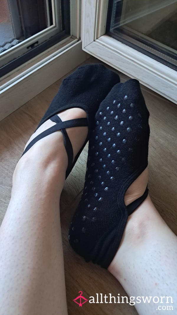 Antislip Ballerina Socks Worn By Emma