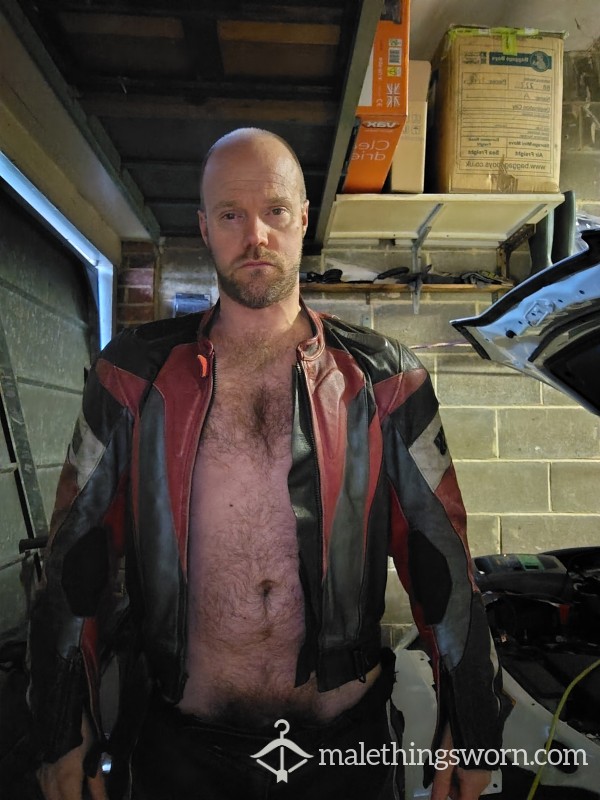 Ants Old Biking Leathers