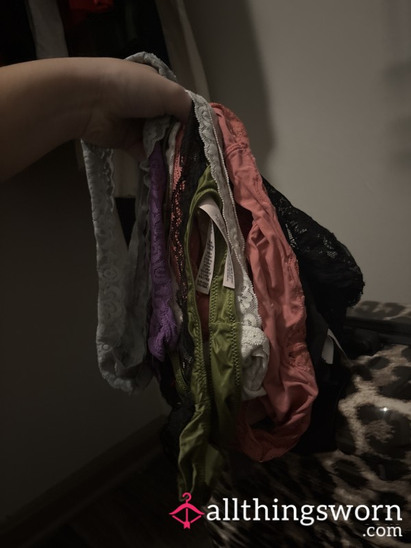 Any Color Panties Worn 24 Hours