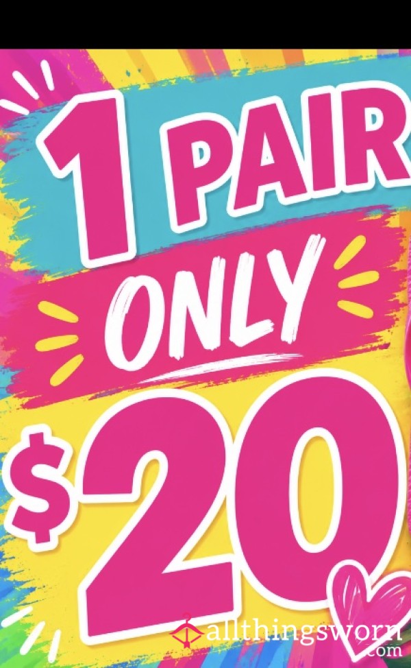 Any Color Panty You Want Worn Just For You