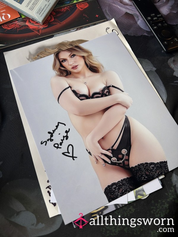 Any Pic 8x10 Signed