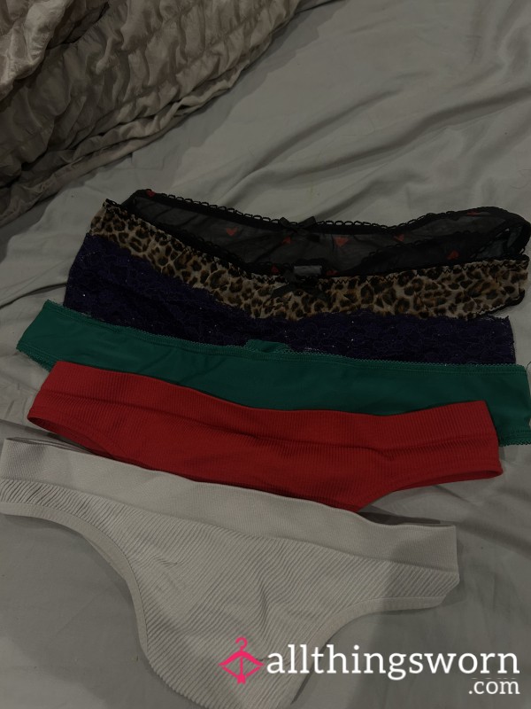 ANY TWO WORN THONGS