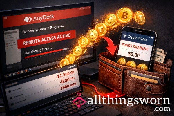 Anydesk Draining Session