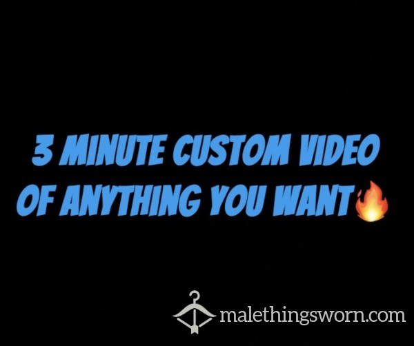 Anything You Want🤤