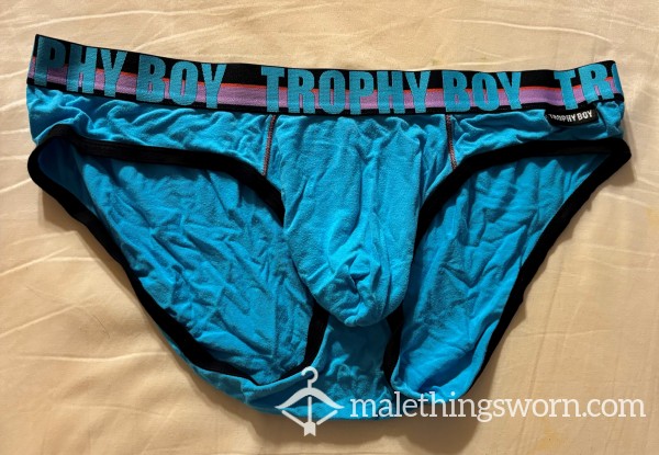 Aqua Blue Trophy Boy Size XL