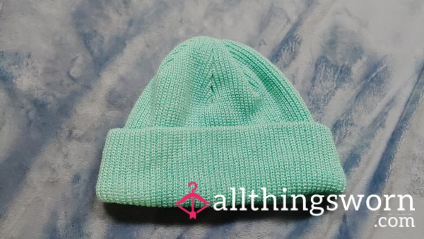 Aqua Green Skullcap Beanie – Cozy, Stylish & Everyday Essential